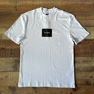 River Island Mens Size Small White Short Sleeve TShirt Los Angeles Graphic Print